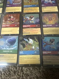 Disney Lorcana Cold foil lot - Image 3