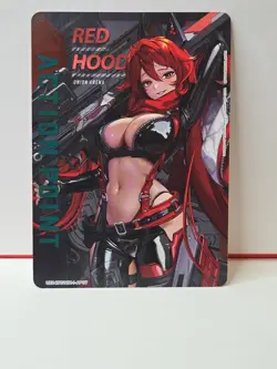 Union Arena Action Point Red Hood NIK-1-AP07 English Card Near Mint - Image 5