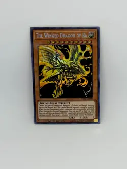 Yugioh Card The Winged Dragon of Ra TN19-EN009 SECRET RARE Limited Ed. NM - Image 1