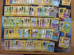 Vintage Pokemon Card Lot E Series Fire Ampharos Scyther Wartortle 139 Cards - Image 3