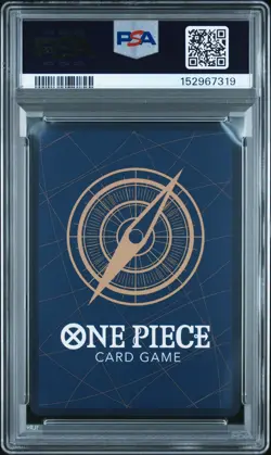 2025 ONE PIECE PROMOS BANDAI CARD GAMES FEST #073 MONKEY D. LUFFY PSA 10 - Image 2