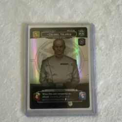Star Wars Unlimited Colonel Yularen Leader Unit Showcase Card - Image 1