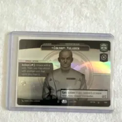 Star Wars Unlimited Colonel Yularen Leader Unit Showcase Card - Image 2