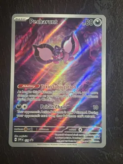 Pecharunt 129 Sv: Scarlet & Violet Promo Cards Holo NM - Image 1