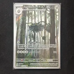 Pokemon TCG Ferrothorn Full Art Illustration Rare Card 149/086 White Flare NM - Image 1