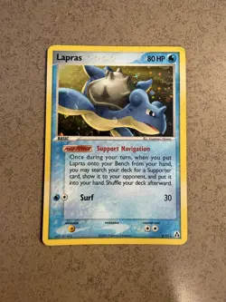 Lapras 8/92 Holo Vintage EX Legend Maker 2006 Pokemon Card LP - Image 1