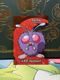 Topps Venonat Pokemon TV Animation Edition Clear Chase Cards #PC6 NM - Image 1