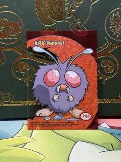Topps Venonat Pokemon TV Animation Edition Clear Chase Cards #PC6 NM - Image 2