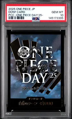 2025 ONE PIECE JPN PREMIUM CARD COLLECTION -ONE PIECE DAY'25- DON!! CARD PSA 10 - Image 1