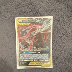 Pokemon Greninja & Zoroark GX TAG TEAM Ultra Rare Card 107/214 Darkness - Image 1