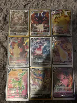 Pokemon TCG V, EX, VSTAR, Trainer Card Lot Holo Foil Full Art Hatterene Goodra - Image 3