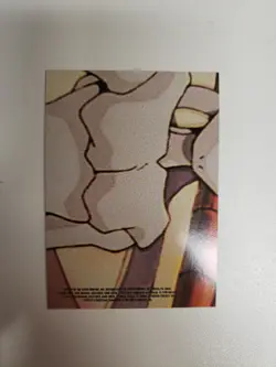 Pikachu Topps Pokemon Animation Series Sticker/Puzzle Card Blue Label LP - Image 3