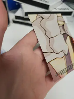 Pikachu Topps Pokemon Animation Series Sticker/Puzzle Card Blue Label LP - Image 4