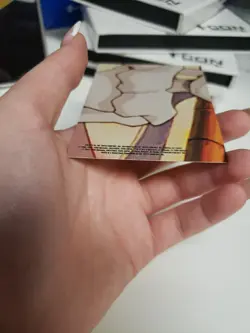 Pikachu Topps Pokemon Animation Series Sticker/Puzzle Card Blue Label LP - Image 5