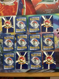 Vintage Pokemon Card Lot Holo Gyarados Mewtwo Moltres Alakazam Played - Image 2