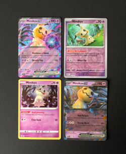 Pokemon Card TCG - Mimikyu Holo Bundle SVP004, 081/189, 037/091, 069/159 - NM ⭐ - Image 1