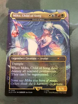 FOIL Child of Alara / Miku, Child of Song - Secret Lair Magic: The Gathering MTG - Image 1