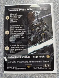 Summon: Primal Odin (Borderless) Final Fantasy Regular - Image 1
