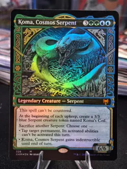 FOIL Koma, Cosmos Serpent Showcase Kaldheim Mythic - Image 1
