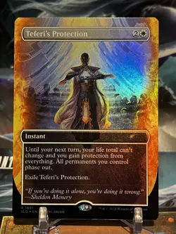 MTG | Teferi's Protection (1691) [Secret Lair: Sheldon's Spellbook] ✨FOIL✨ - Image 1