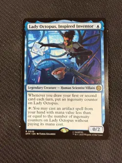 Lady Octopus, Inspired Inventor SPM 0035 Rare MTG Marvel's Spider-Man - Image 1