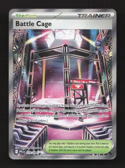 Battle Cage 116/094 Ultra Rare Phantasmal Flames Pokemon Near Mint - Image 1