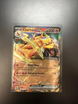 Pokemon TCG Charizard ex - 006/165 Double Rare Scarlet and Violet 151 - Image 1