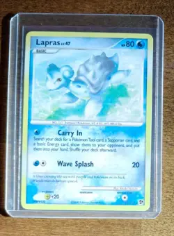 Pokemon Lapras 21/106 Great Encounters Rare Diamond & Pearl 2008 TCG NM/LP - Image 1