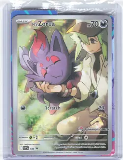 2025 Pokemon—N's Zorua #189 Scarlet & Violet Promos—(Pokemon Center) [Sealed] - Image 1