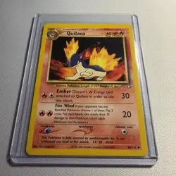 Pokemon TCG Quilava 46/111 Neo Genesis NEO1 LP - Image 1