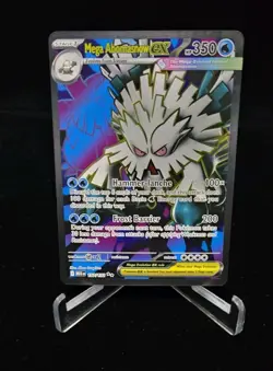 Mega Abomasnow ex 157/132 Me01: Mega Evolution ULTRA RARE POKEMON TCG - Image 1
