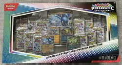 SEALED Pokemon Prismatic Evolutions Lucario Ex & Tyranitar Ex Premium Collection - Image 1