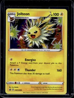 2021 Pokemon SWSH Black Star Promos Jolteon #SWSH094 - Image 1
