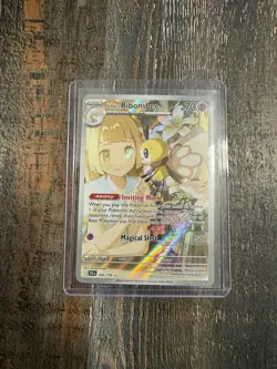 Lillie's Ribombee 164/159 Illustration Rare Journey Together Pokemon - Image 1