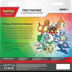 Pokemon TCG First Partner Illustration Collection Series 1 New Sealed - Image 2