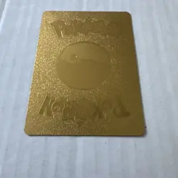CHARIZARD POKEMON CUSTOM GOLD FOIL Card Nice - Image 3