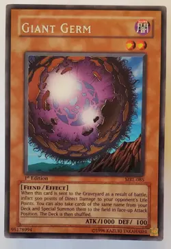 Yu-Gi-Oh! Giant Germ MRL-085 Magic Ruler 1st Edition VINTAGE 2002 Near Mint - Image 1