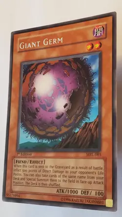 Yu-Gi-Oh! Giant Germ MRL-085 Magic Ruler 1st Edition VINTAGE 2002 Near Mint - Image 3