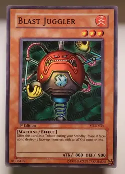 Yu-Gi-Oh! Blast Juggler MRD-034 Metal Raiders 1st Edition 2002 vintage NM - Image 1