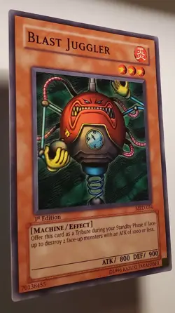 Yu-Gi-Oh! Blast Juggler MRD-034 Metal Raiders 1st Edition 2002 vintage NM - Image 2