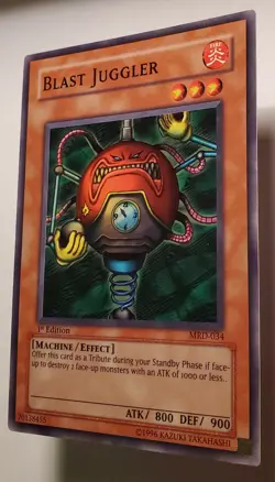 Yu-Gi-Oh! Blast Juggler MRD-034 Metal Raiders 1st Edition 2002 vintage NM - Image 3
