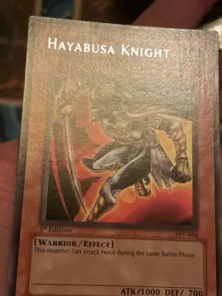 Yugioh - Hayabusa Knight - PSV-086 - 1st Edition - Near Mint - Image 3