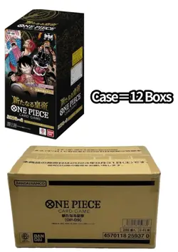 IN STOCK ONE PIECE The New Emperor Sealed Booster Case (12 Boxs) OP-09 Japanese - Image 2