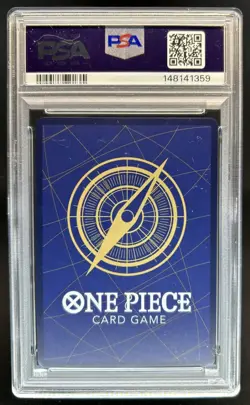 2023 One Piece Japanese Weekly Shonen Jump Monkey D Luffy #P-043 PSA 9 - Image 2