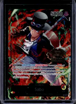 2024 One Piece 2nd Anniversary Winner Sabo Tournament Promo #ST13-001 - Image 1