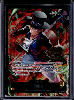 2024 One Piece 2nd Anniversary Winner Sabo Tournament Promo #ST13-001 - Image 1