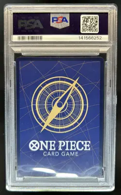 2024 One Piece Two Legends Monkey.D.Luffy Treasure Rare #OP07-109 PSA 10 - Image 2