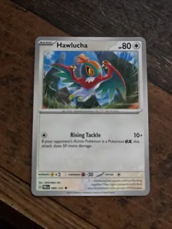 089/131 Hawlucha : Uncommon Card : Prismatic Evolutions : Pokemon TCG - Regular - Image 1