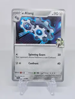 104/159 N'S KLANG | COMMON | JOURNEY TOGETHER POKEMON CARD - Image 1