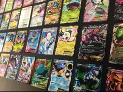 Pokemon Card Lot 75 Official TCG Cards Ultra Rare Included EX GX V MEGA + HOLOS - Image 3
